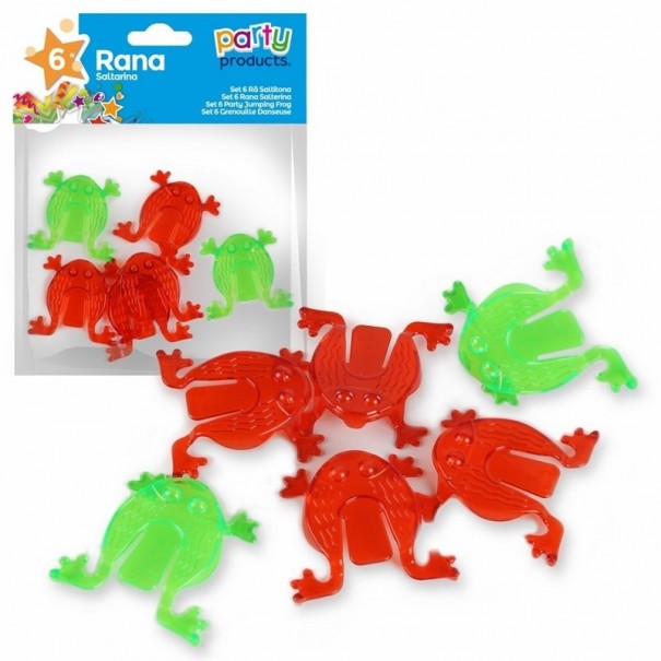 Juego de las Ranas Saltarinas - 6 uni.