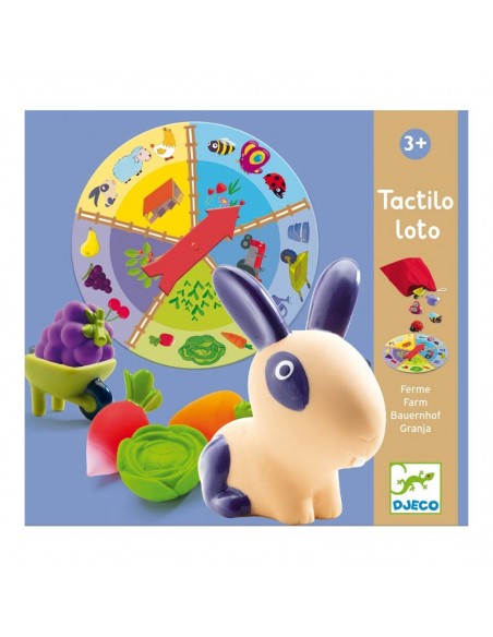 Juego de Descubrimiento - Tactilo Loto Granja
