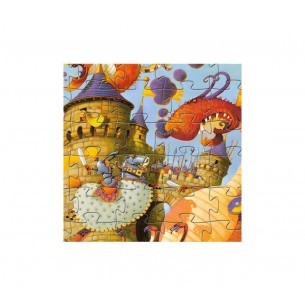 Puzzle Silueta - Dragón 54 pzs 2