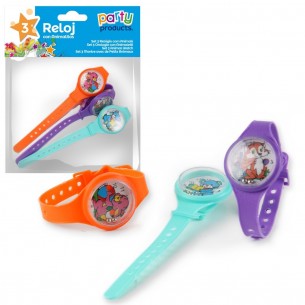 Reloj con Bolitas - 3 uni.