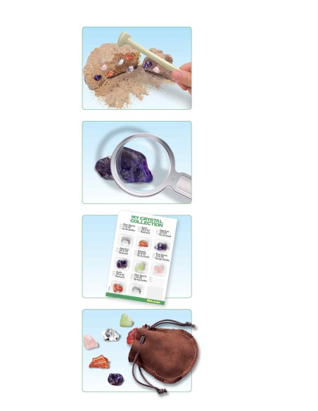 Descubrir los Cristales y los Minerales