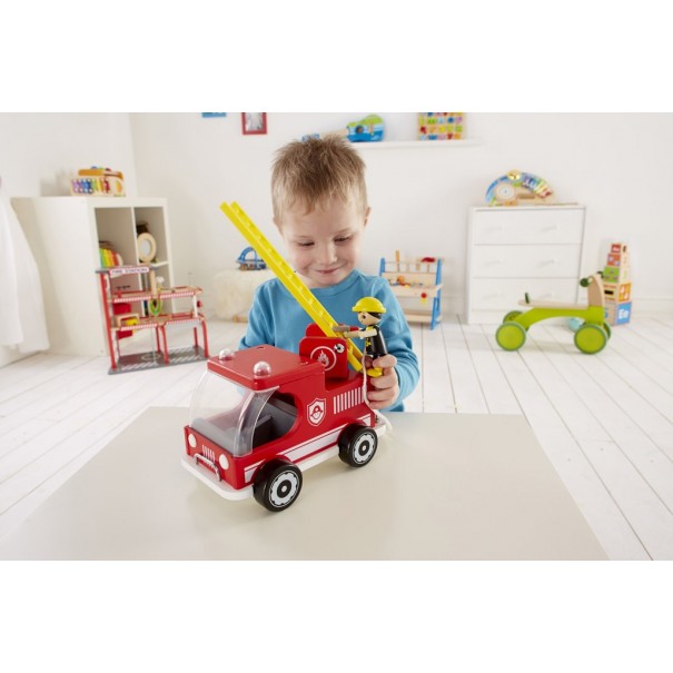 Camió de Bombers de Fusta