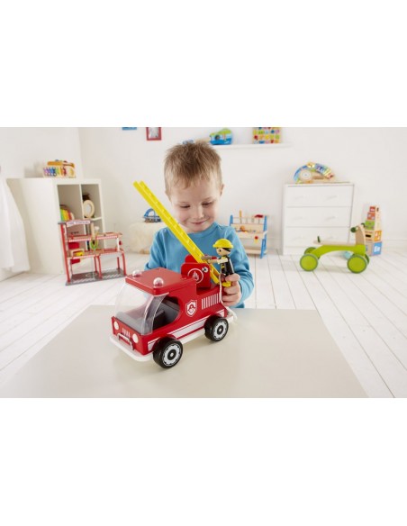 Camió de Bombers de Fusta