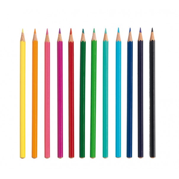 Mini Grafic - 12 Llapis de Colors