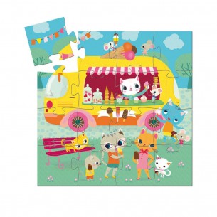 Puzzle Silueta - Camión de... 2