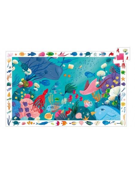 Puzle d'Observació - Aquàtic - 54 pcs.