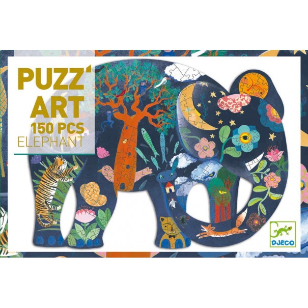 Puzle Art Elefant - 150 pcs.