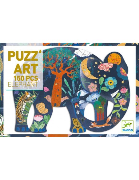 Puzle Art Elefant - 150 pcs.