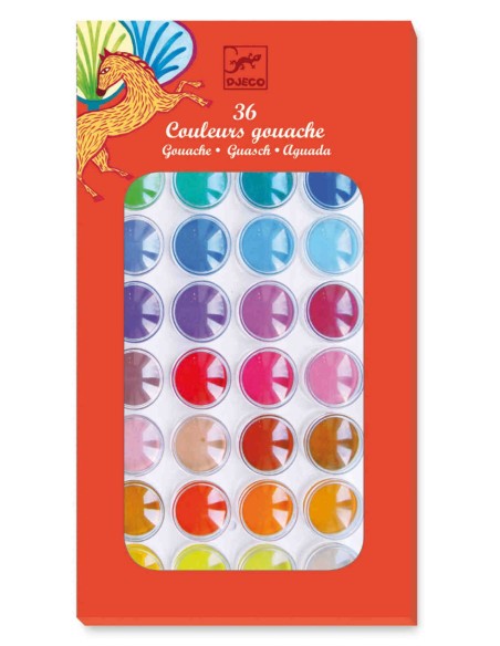 Aquarel·les - 36 colors