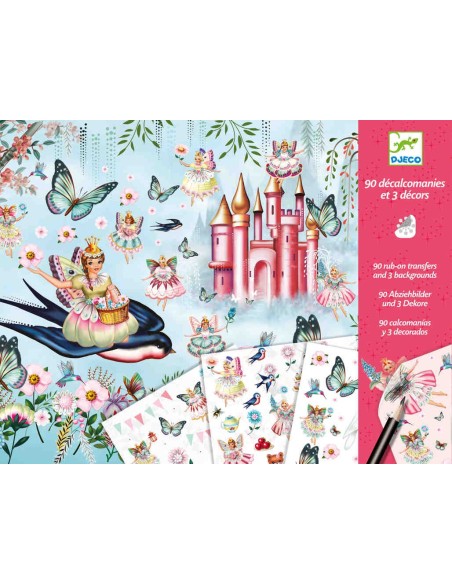 Calcomanías - En el país de las hadas