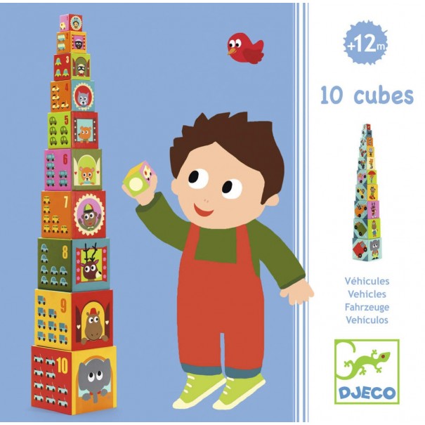 10 Cubos vehículos