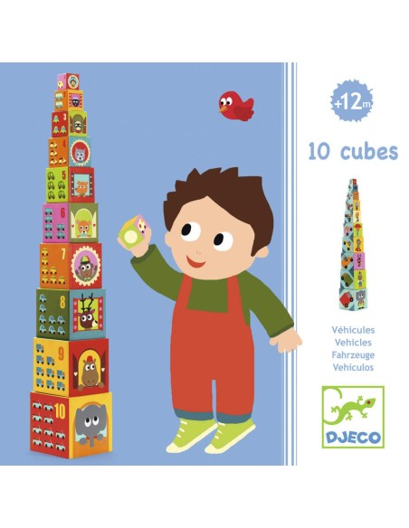 10 Cubos vehículos