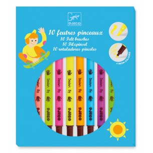 10 Retoladors Pinzells - Pop