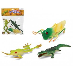 Insectos y reptiles - 3 uds.