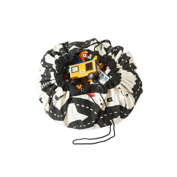 Guarda Juguetes de Tela - Carreteras