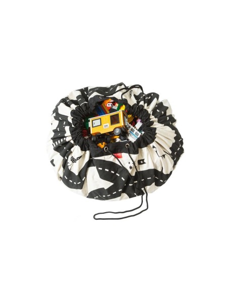 Guarda Juguetes de Tela - Carreteras