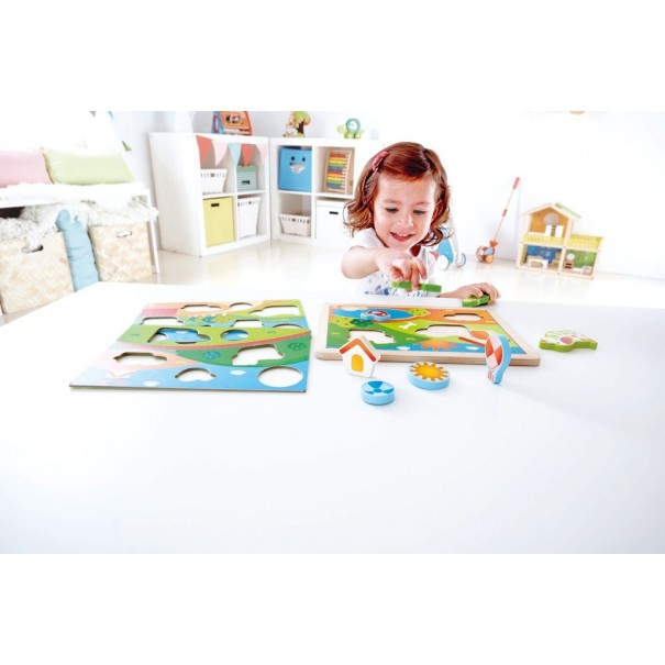 Encaje 3 en 1 - Pepe & Friends