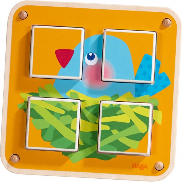 Puzzle de Cubos - Animales del Jardín