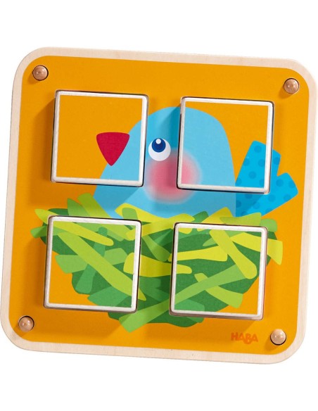 Puzle de Cubs - Animals del Jardí