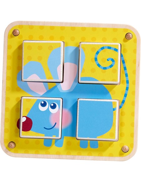 Puzle de Cubs - Animals del Jardí