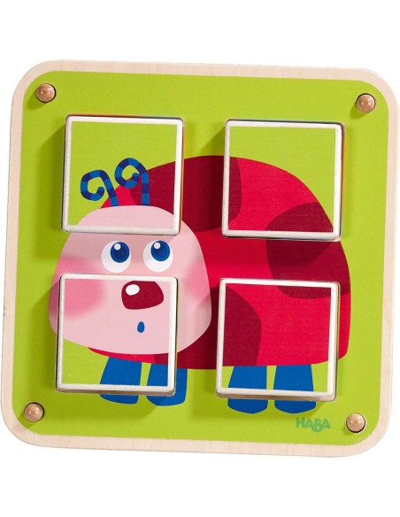 Puzle de Cubs - Animals del Jardí