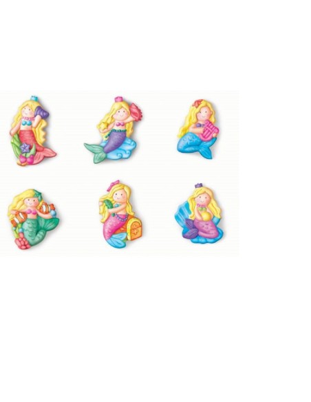 Imanes de Sirenas - Manualidades