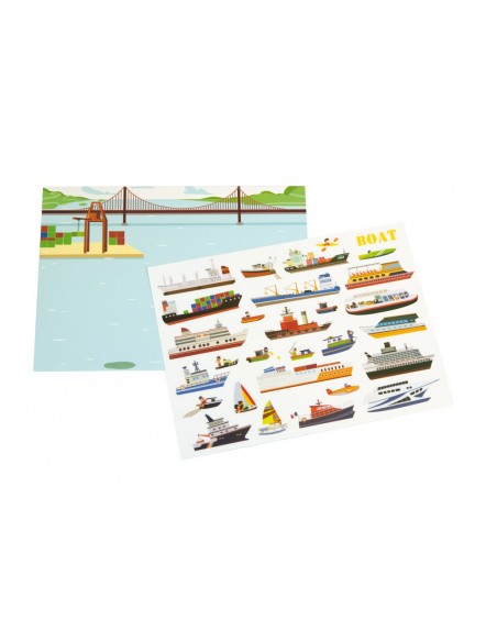 110 Stickers Reutilizables - El Tráfico