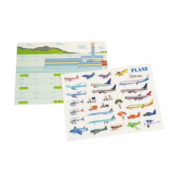 110 Stickers Reutilizables - El Tráfico