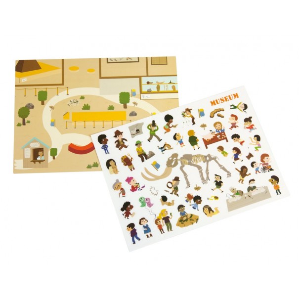 180 Stickers Reutilizables