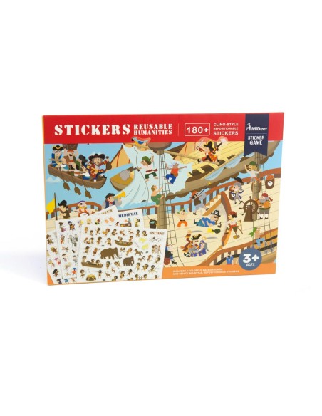 180 Stickers Reutilitzables