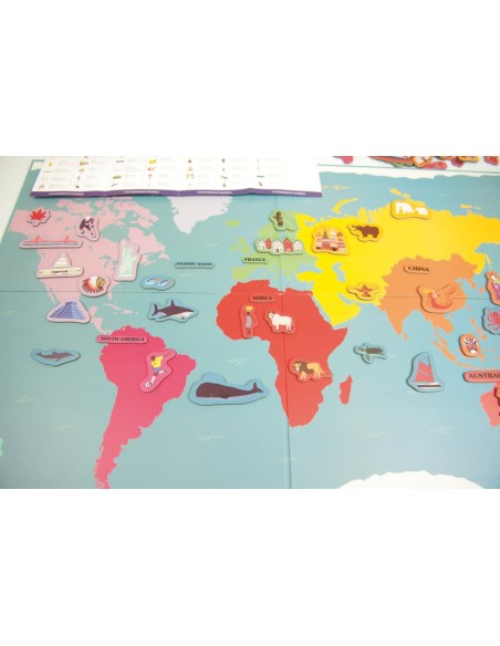 Mapa Magnético del Mundo