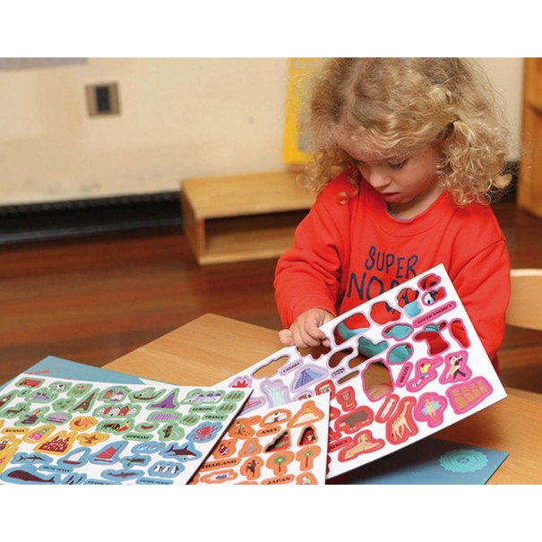 Mapa Magnètic del Món