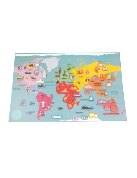 Mapa Magnètic del Món