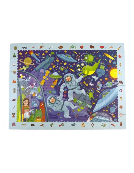 Puzle Detectiu 42 pcs - L'Espai