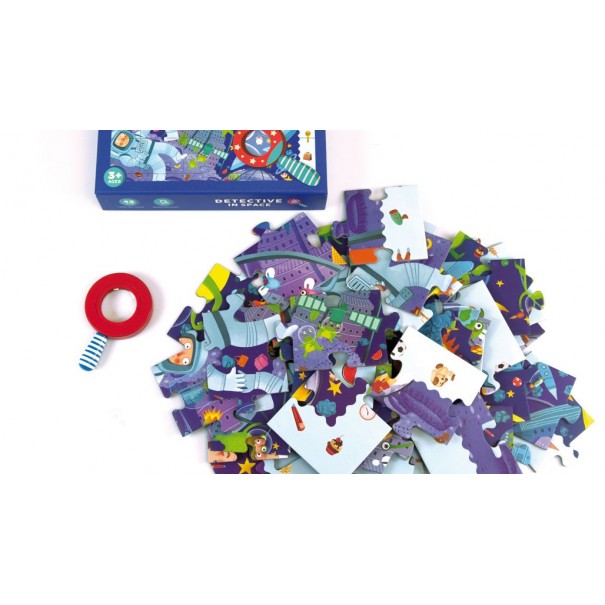 Puzle Detectiu 42 pcs - L'Espai