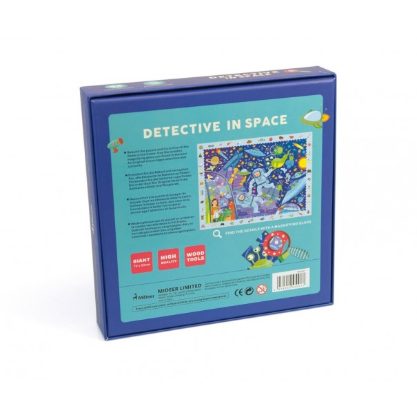 Puzzle Detective 42 pzs - El Espacio