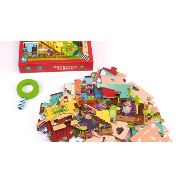 Puzle Detectiu 42 pcs - L'Habitació