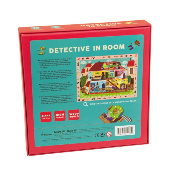 Puzle Detectiu 42 pcs - L'Habitació
