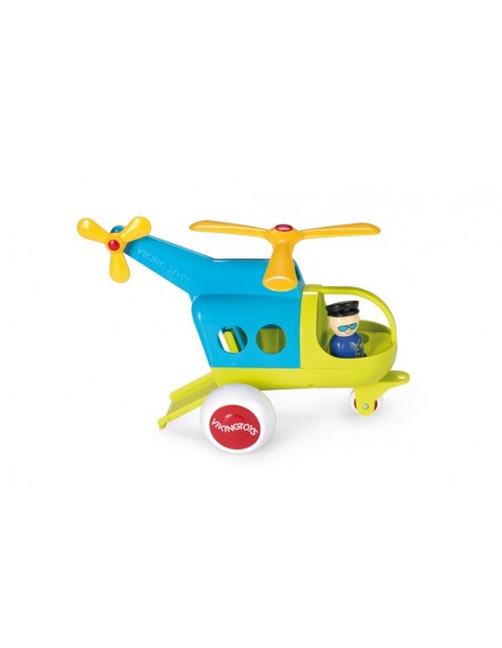 Helicòpter de Joguina + 2 Figures