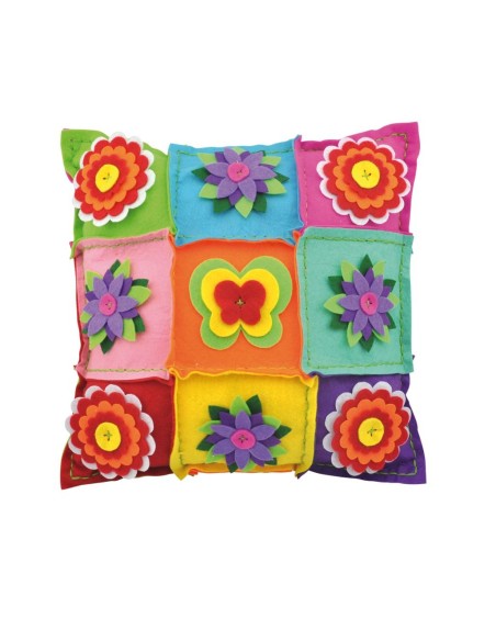 Manualitats - Coixí de Patchwork