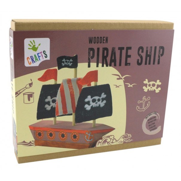 Monta y Decora Tu Barco Pirata