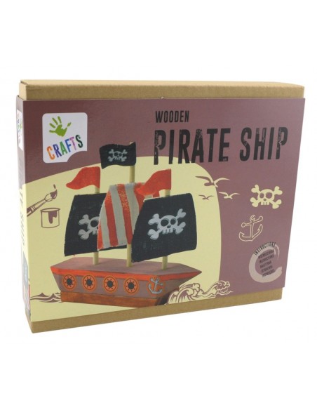 Monta y Decora Tu Barco Pirata