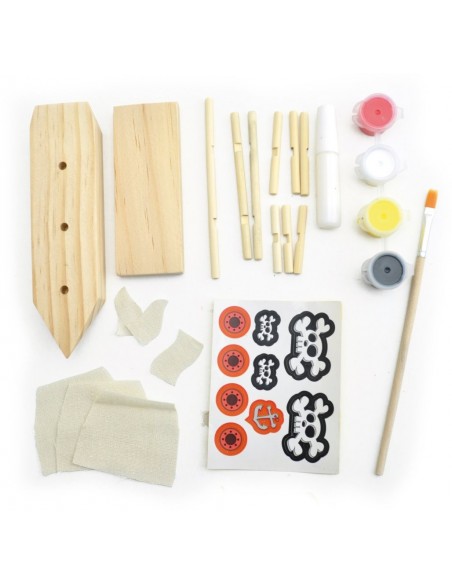 Monta y Decora Tu Barco Pirata