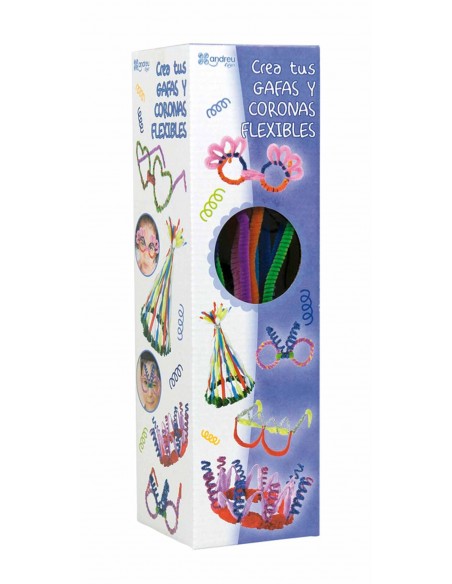 Manualidades - Crear Gafas y Coronas con Limpiapipas