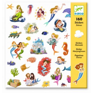 Stickers Sirenes - 160 uni.