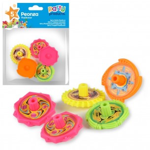 Mini peonzas de plástico -...