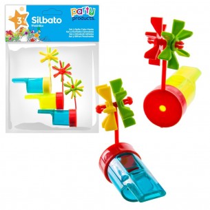 Silbato con Molinillo - 3 uni.