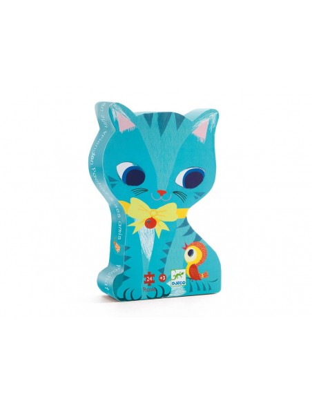 Puzle Silueta Pachat i els seus Amics - 24 pcs.