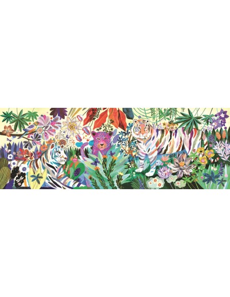 Puzzle Galería Rainbow Tigers - 1000 pzs.