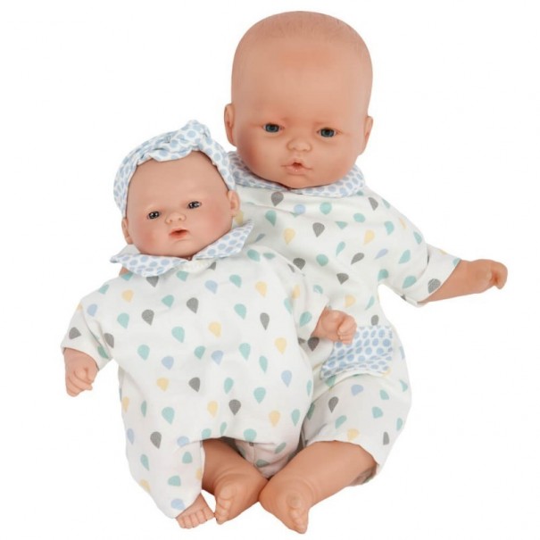 Muñeca Gotas Azul-Verde - 36 cm